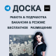Telegram группа WORK работа/подработка